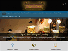Tablet Screenshot of edgeofglass.com